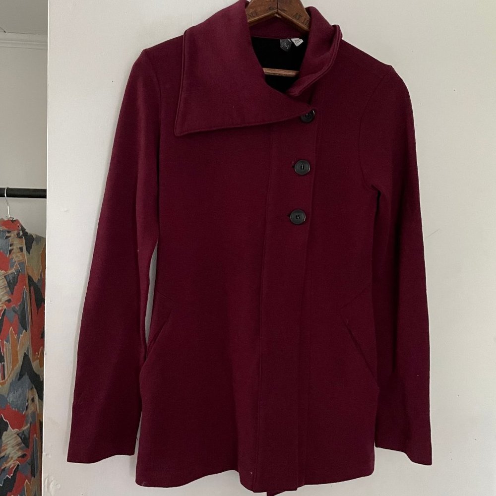 Ibex Reese Merino Wool Cardigan Sweater Size Small